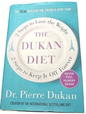 The Dukan Diet Book By Dr. Pierre Dukan New Hardcover Jacket 2011